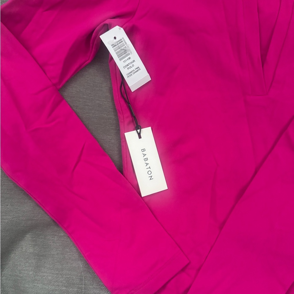 Babaton Contour Polo Long Sleeve Bodysuit - Picture 2 of 4